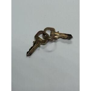 Authentic Louis Vuitton Replacement Keys Set of 2 with Original Ring - #309
